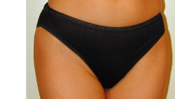 MUTANDA IGIENICA BASSA NERA 6