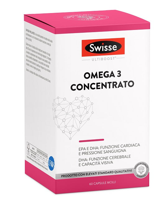 SWISSE OMEGA 3 CONC. 60CPS1260MG