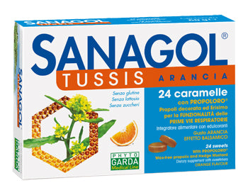 SANAGOL TUSSIS ARANCIA 24CARAM