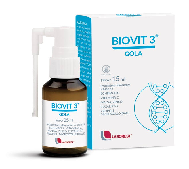 BIOVIT 3 GOLA SPRAY ORALE 15ML