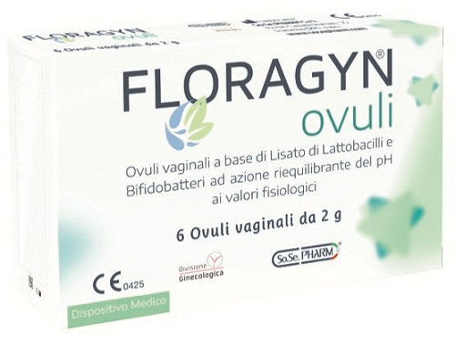 FLORAGYN OVULI VAGINALI 6PZ
