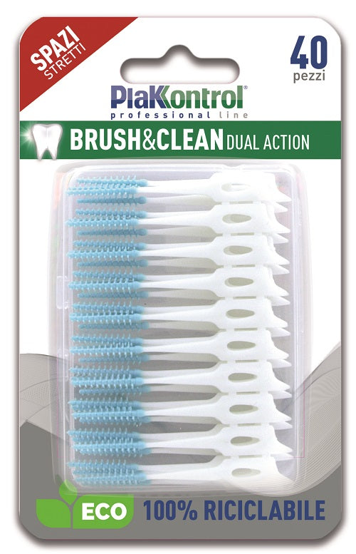 PLAKKONTROL BRUSH/CLEAN SCOV.X40