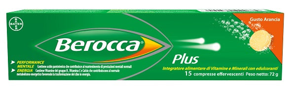 BEROCCA PLUS 15CPR EFFERV