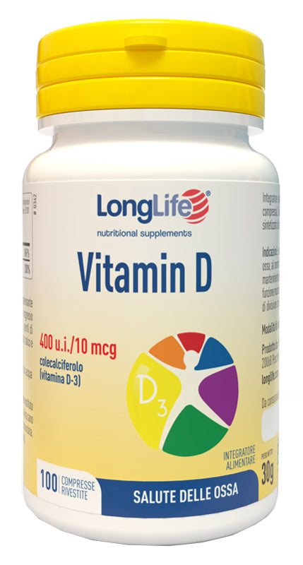 LONGLIFE VITAMIN D 100CPR