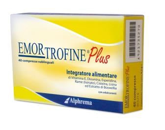 EMORTROFINE PLUS INT.40CPR 230MG