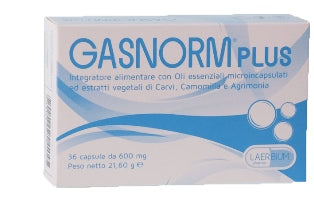 GASNORM PLUS INTEG.36CPS 650MG