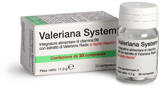 VALERIANA SYSTEM INTEGR. 30CPR