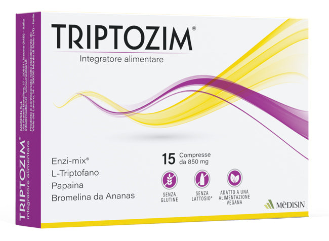 TRIPTOZIM INTEGR. 15CPR 850MG