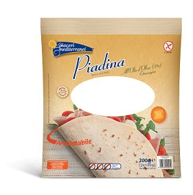PIACERI MEDIT.PIADINA S/G 2X100G