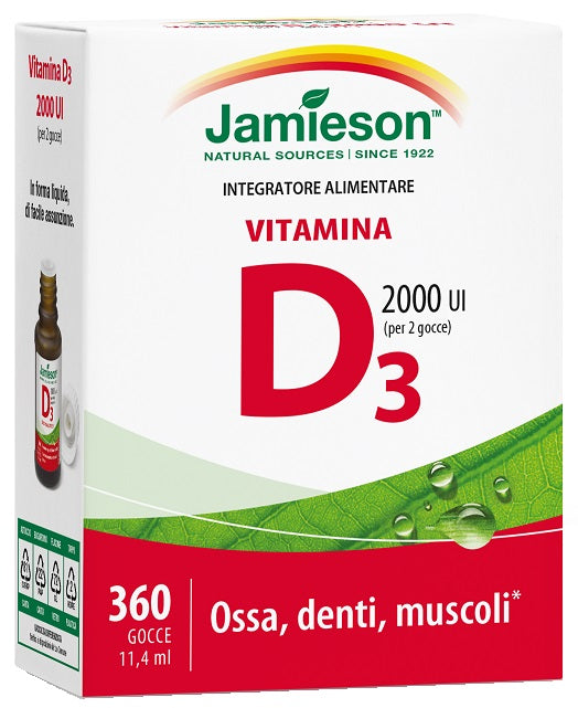 JAMIESON VITAMINA D3 GTT 11,4ML