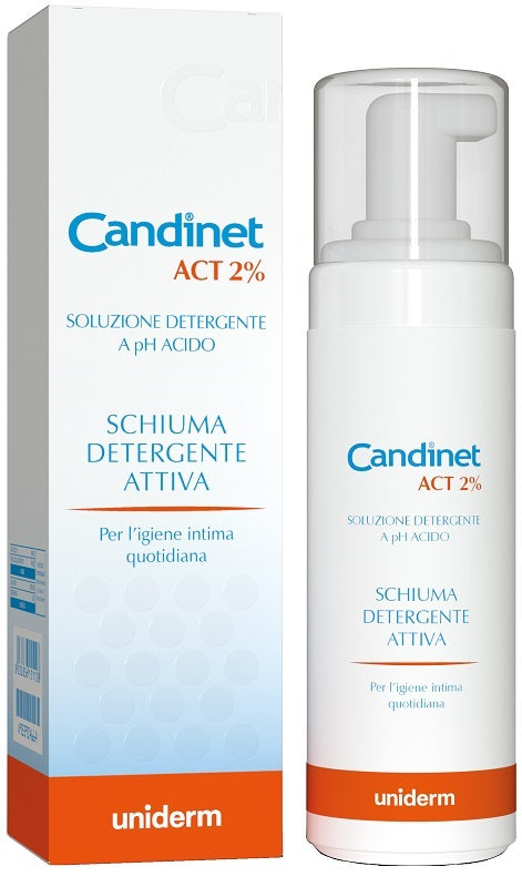 CANDINET ACT 2% SCHIUMA DET150ML