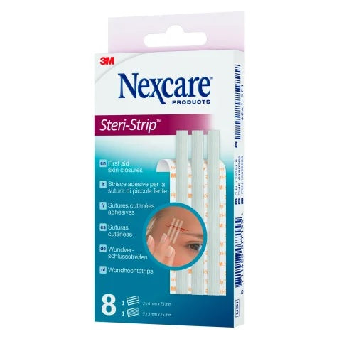 NEXCARE STERI-STRIP 8 STR.2MIS.