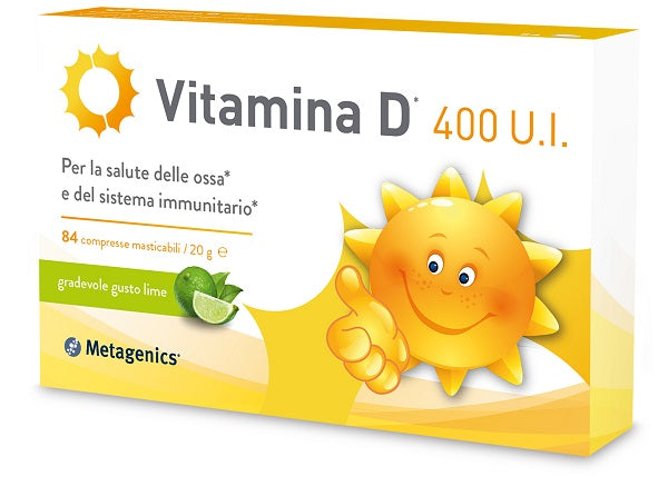 VITAMINA D 400 UI 84CPR MAST