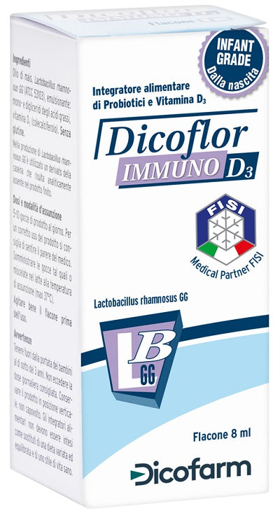 DICOFLOR IMMUNO D3 INT. GTT 8ML