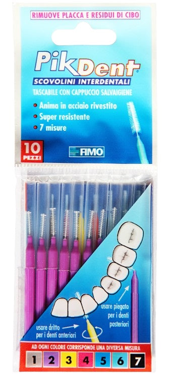 PIKDENT STUZZICOLINO 2 VI 10PZ