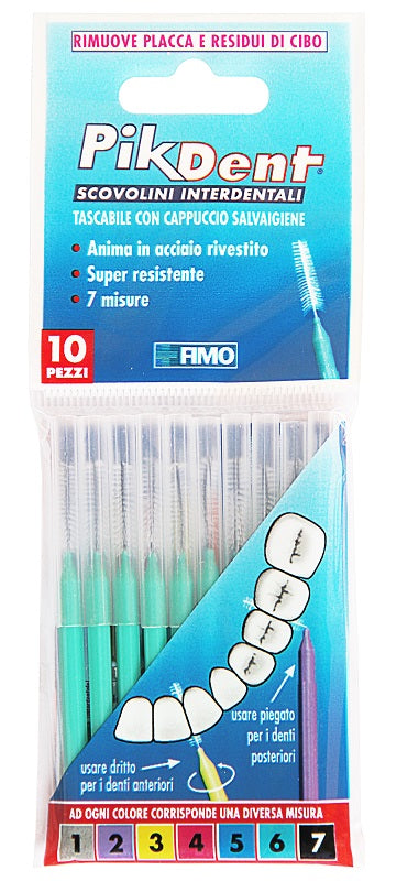 PIKDENT SCOVOL.6VERDE 1,0MMX10