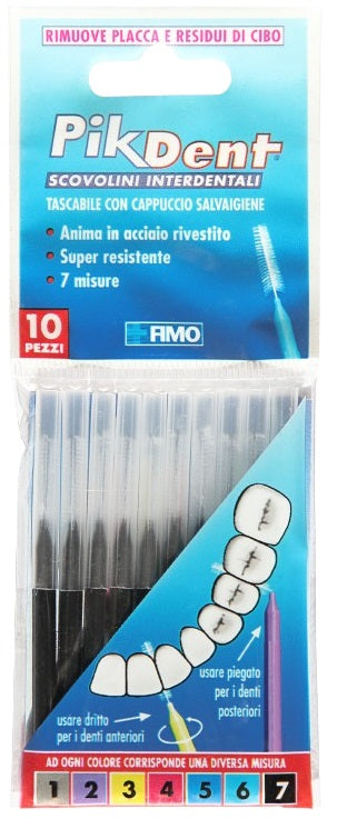 PIKDENT STUZZICOLINO 7 NE 10PZ