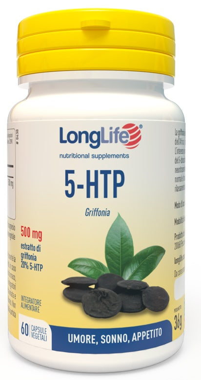 LONGLIFE 5 HTP 60CPS 500MG
