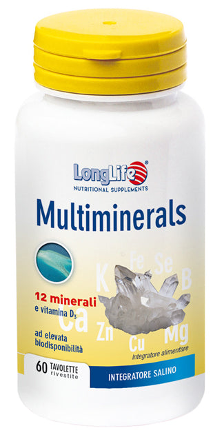 LONGLIFE MULTIMINERALS 60TAV
