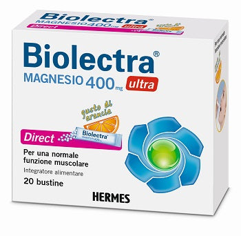 BIOLECTRA MAG 400MG ULTRA 20BS