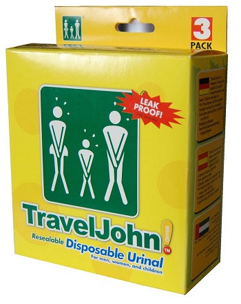 TRAVELJOHN DISPOSIT.URINALE 3PZ