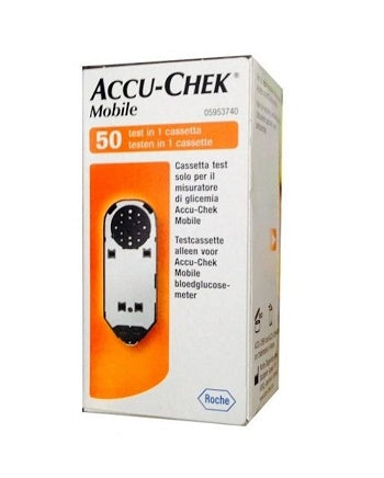ACCU-CHEK MOBILE CASSETTA 50STR