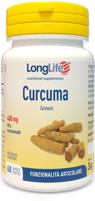 LONGLIFE CURCUMA 60CPS VEGETAL