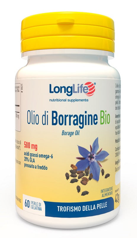 LONGLIFE OLIO BORRAGIN BIO 60PRL