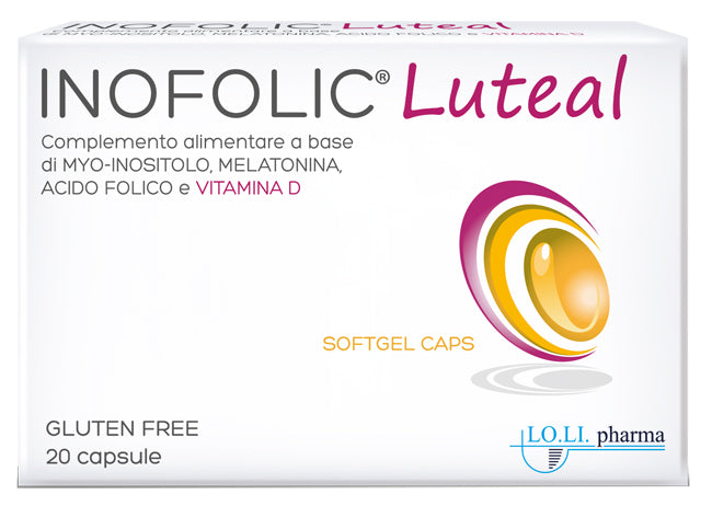 INOFOLIC LUTEAL 20CPS MOLLI