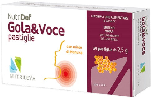 NUTRIDEF GOLA & VOCE 20PAST
