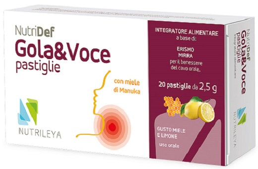 NUTRIDEF GOLA&VOCE MIE/LI 20PAST