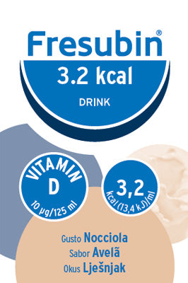 FRESUBIN 3,2KCAL NOCCIOL.4X125ML