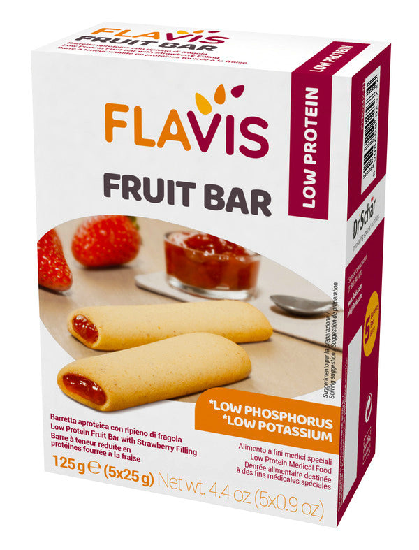 FLAVIS FRUIT BAR. 5X25G