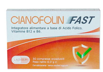 CIANOFOLIN FAST SUBLINGUAL.30CPR