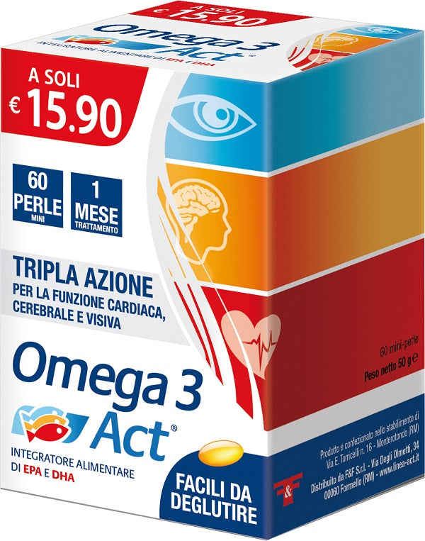 OMEGA 3 ACT INTEGR. 60PRL