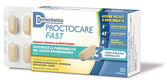 DERMOVITAMINA PROCTOC.FAST 30CPR
