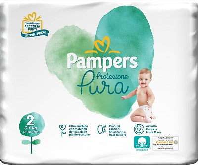 PAMPERS PROTEZ.PURA 3-6KG X27