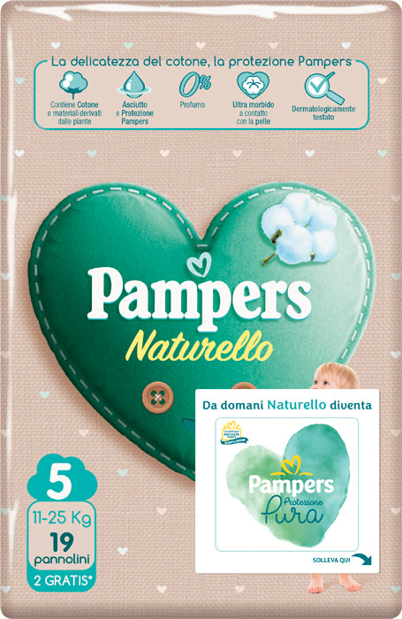 PAMPERS PROTEZ.PURA 11-25KG X19