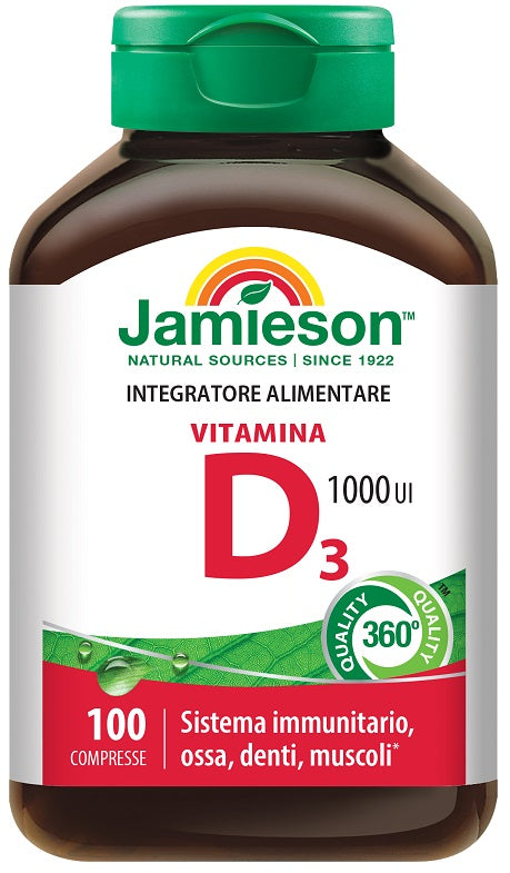 JAMIESON VIT D3 1000 100CPR