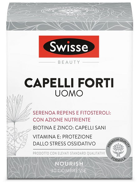 SWISSE CAPELLI FORTI UOMO 30CPR