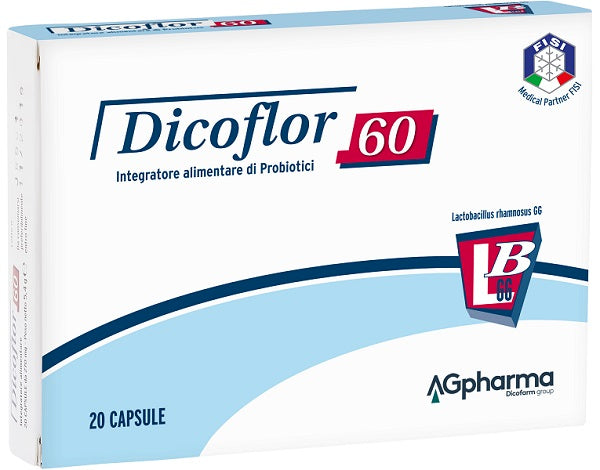 DICOFLOR 60 FERMENTI INTEG.20CPS