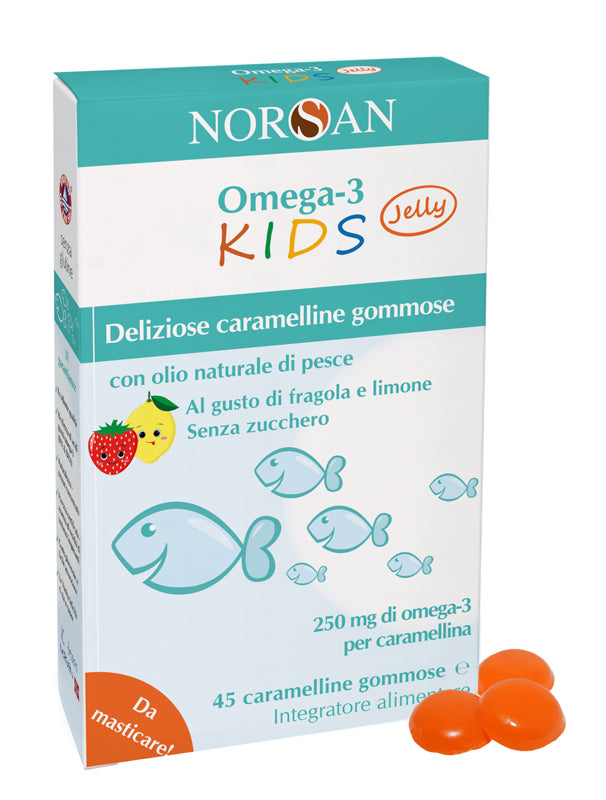 NORSAN OMEGA 3 KIDS 45CAR.GOMM.