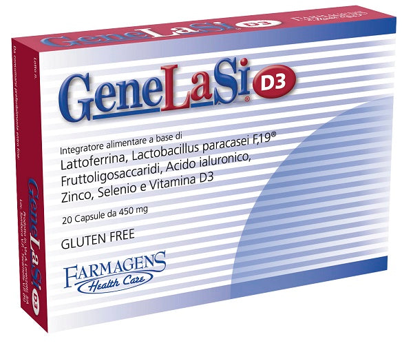 GENELASI D3 20CPS 450MG