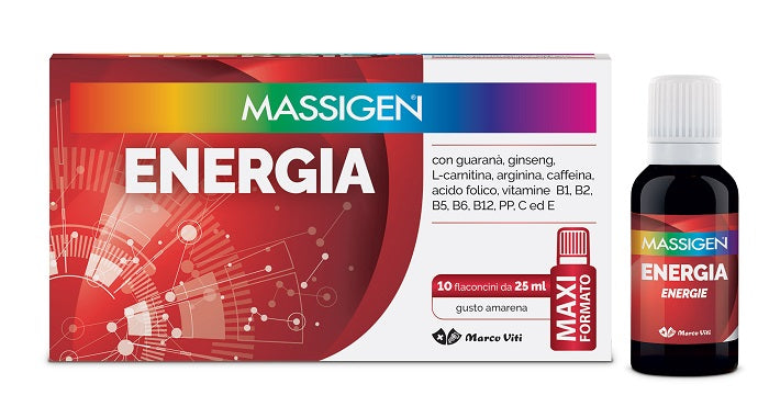 MASSIGEN ENERGIA 10FL.25ML
