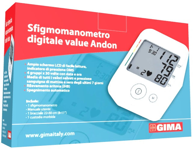 GIMA SFIGMOMANOMETRO DIGIT.ANDON