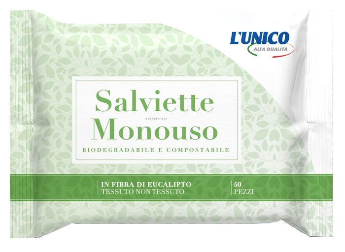 L UNICO SALVIETTE MONOUSO 50PZ
