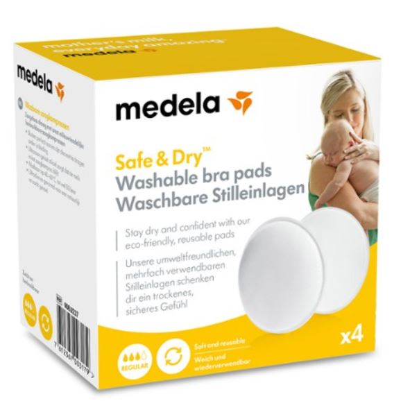 MEDELA COPPET.ASSORB.LAVABILI X4