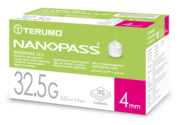 NANOPASS AGO 32,5G 0,22X4MM X100