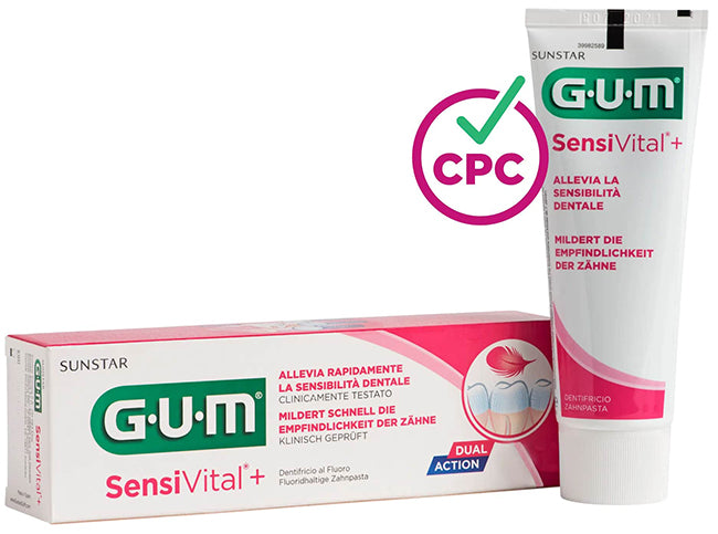 GUM SENSIVITAL+ DENT.FLUORO 75ML