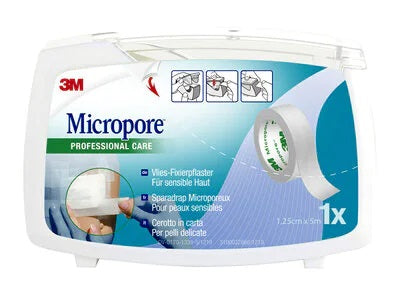 MICROPORE CER.CARTA CM 1,25X5 MT